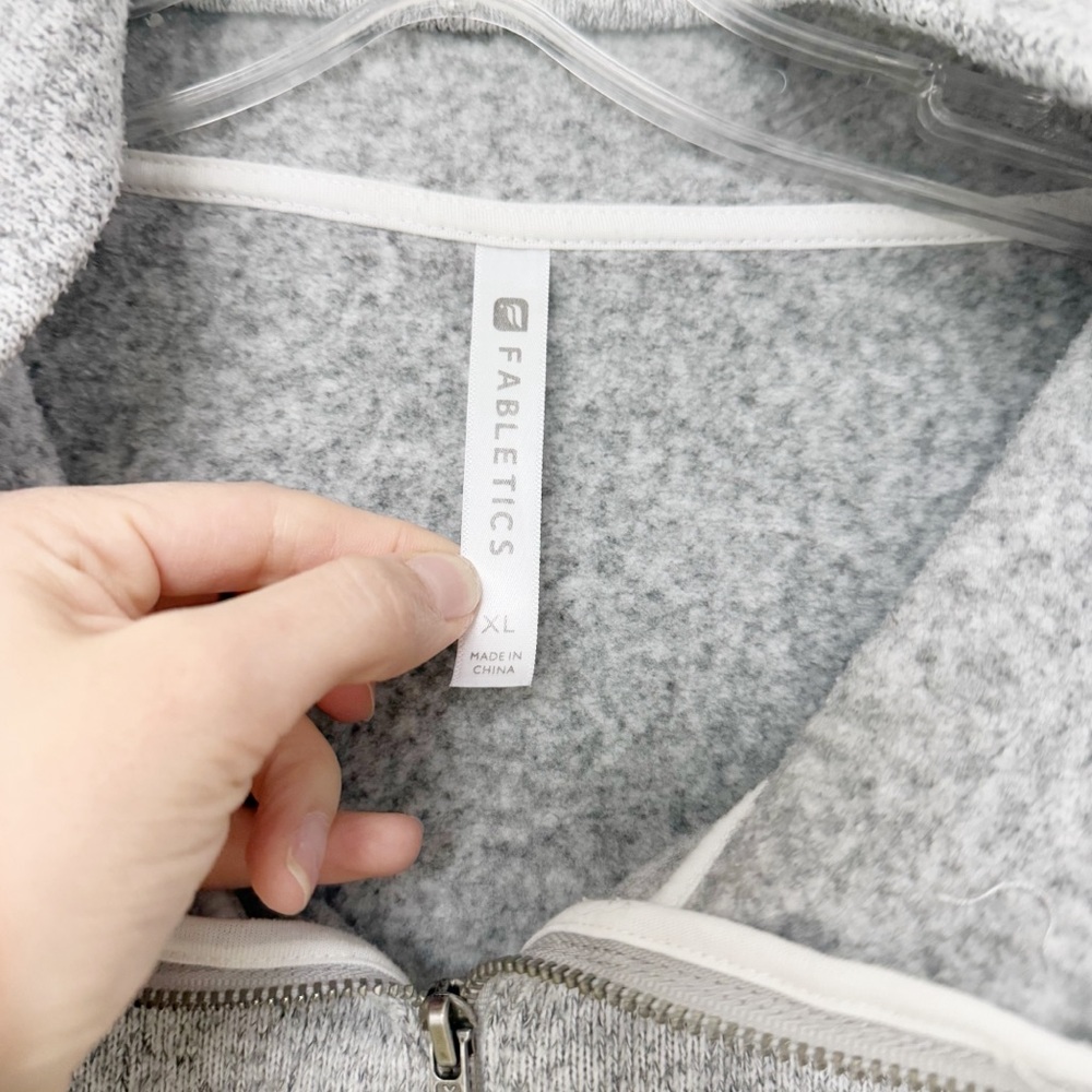 Fabletics Alpine Quarter Zip Pullover Sweater - image 5